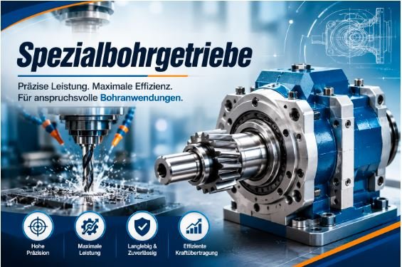 Spezialbohrgetriebe: A Reliable Solution for High-Precision Drilling Systems