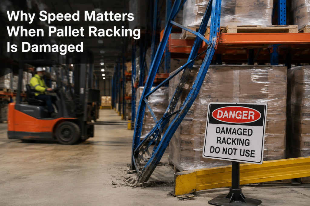 Why Speed Matters When Pallet Racking Is Damaged