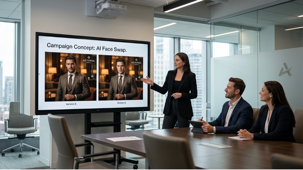 How Higgsfield Face Swap Helps Agencies Deliver Campaign Concepts Without a Full Photoshoot