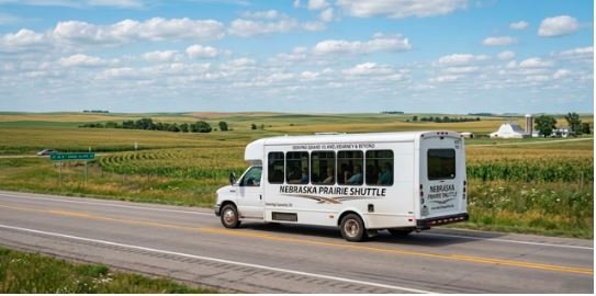 Shuttle Bus Rental in Nebraska for Efficient and Comfortable Group Transportation
