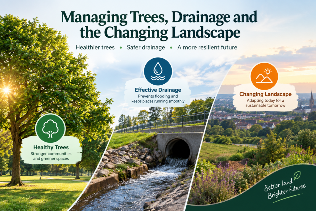 Managing Trees, Drainage and the Changing Landscape