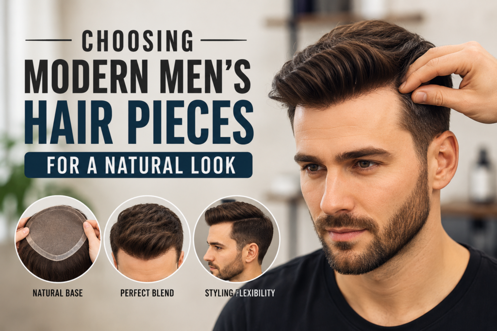 Choosing Modern Men’s Hair Pieces for a Natural Look
